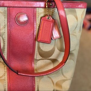 Coach Monogram Shoulder Bag